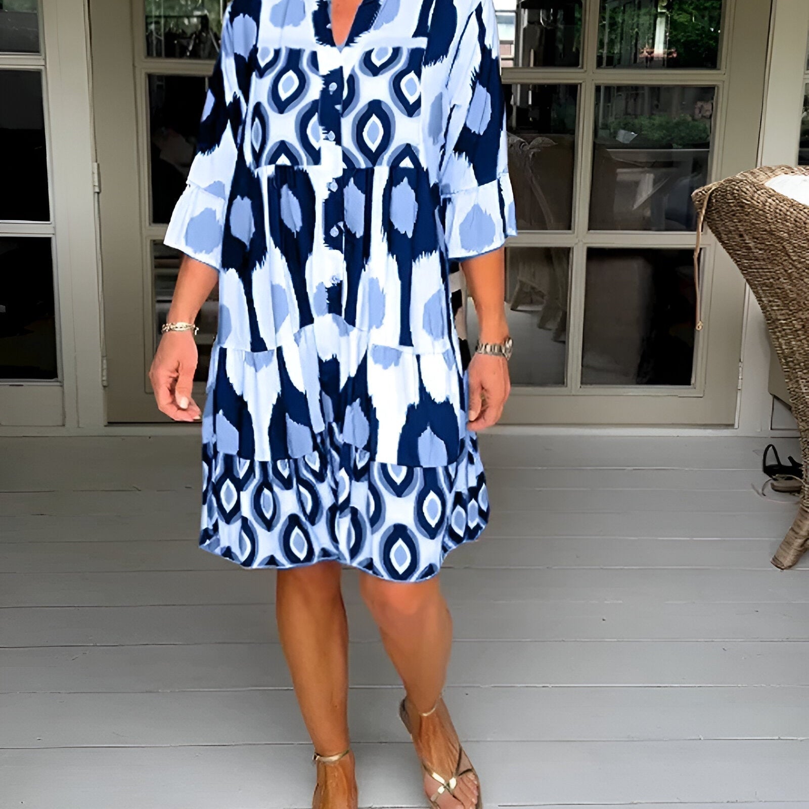 Octavia | Elegante Boho Jurk