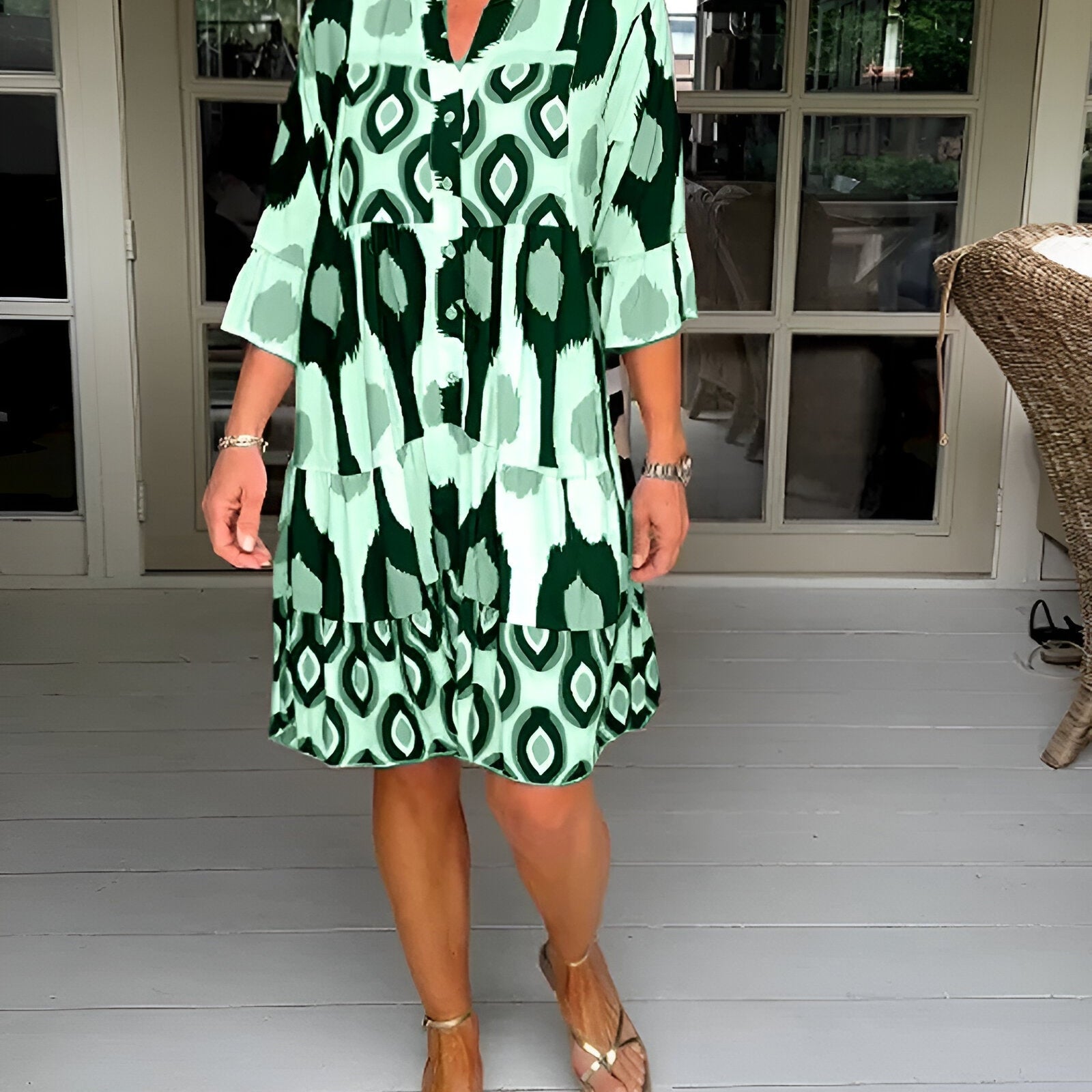 Octavia | Elegante Boho Jurk