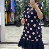 FLEUR™ | Elegante midi-jurk met flatterende pasvorm en tijdloze stijl