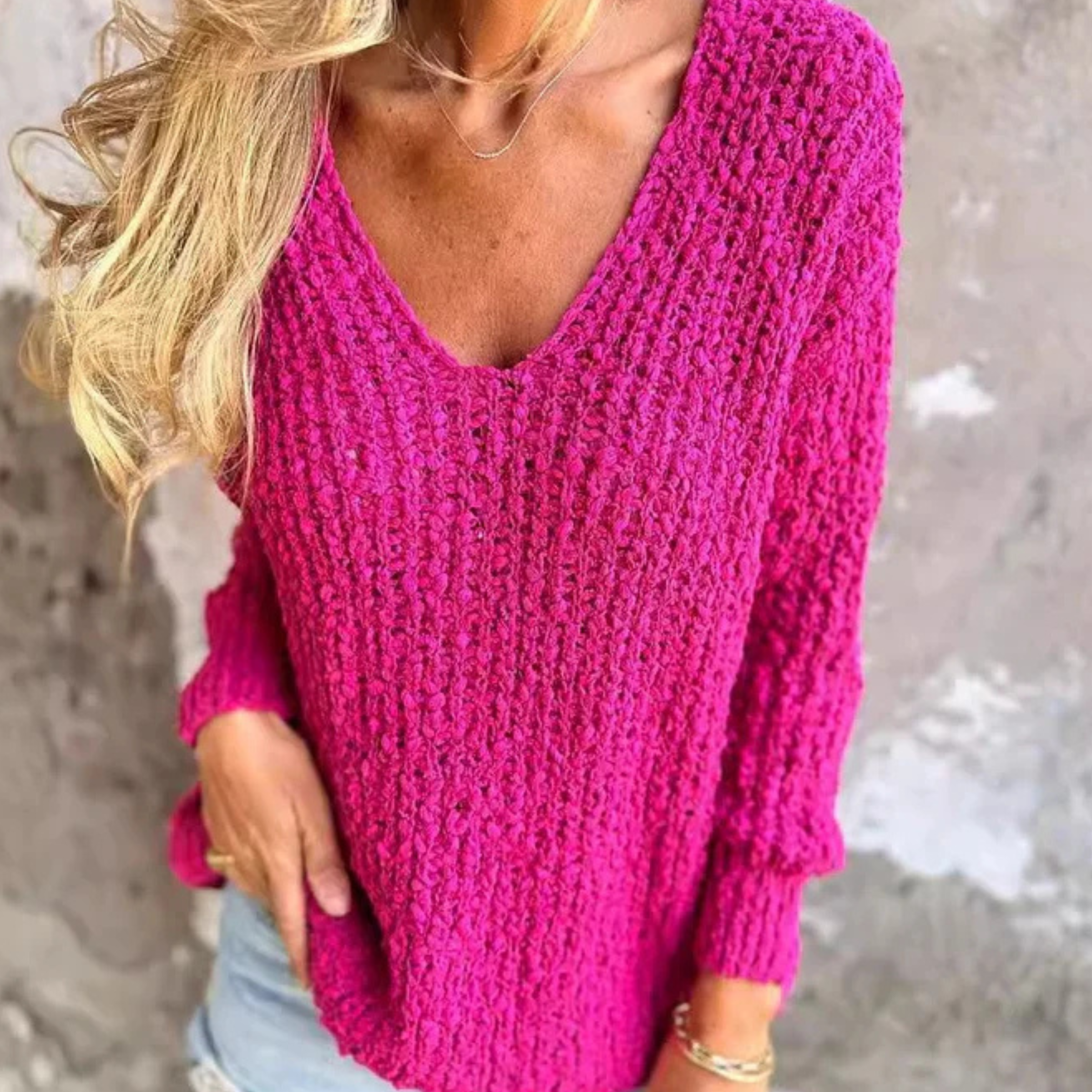 Groene Chunky Knit Trui – Stoer, Zacht & Comfortabel