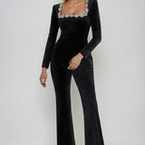 YunaWear | Valentina Fluwelen Jumpsuit