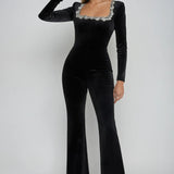 YunaWear | Valentina Fluwelen Jumpsuit