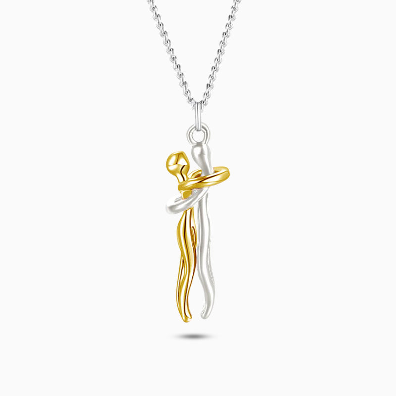 Liefde voor koppels ketting in goud – elegant sieraad voor stellen