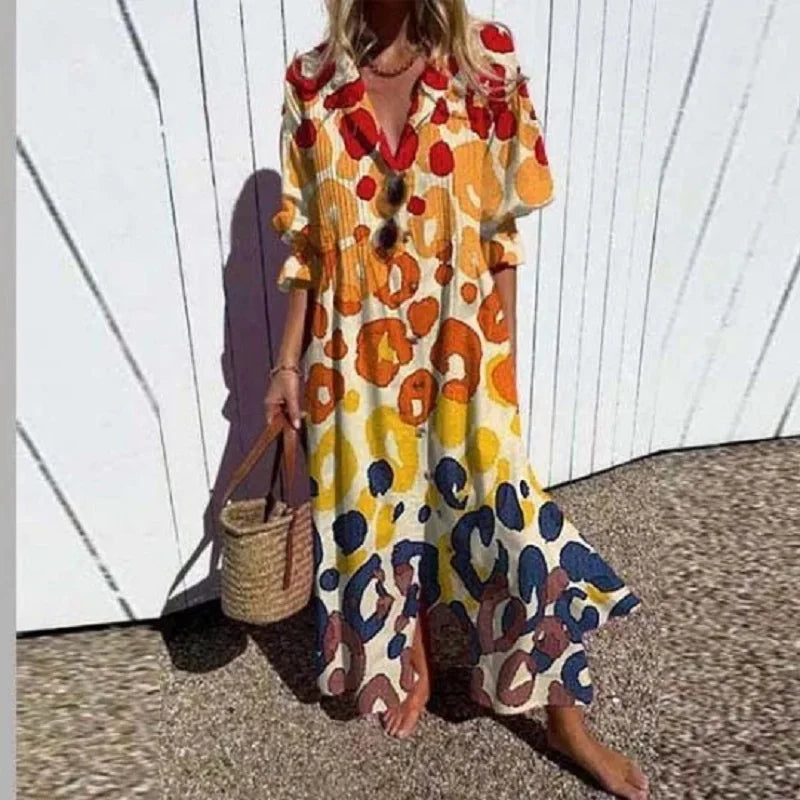 SÉRAPHINE | Elegante Boheemse Jurk voor een Vrije en Romantische Stijl