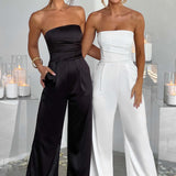 Dames Jumpsuit Elise Satijnen - NoorderAmsterdam