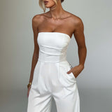 Dames Jumpsuit Elise Satijnen - NoorderAmsterdam