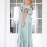 YunaWear | Satijnen Plissé Set