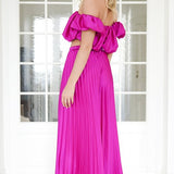 YunaWear | Satijnen Plissé Set